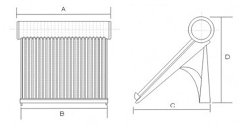 Compact Pressure Solar Water Heater